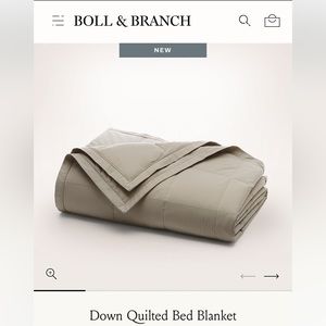 Boll & Branch Bed Blanket